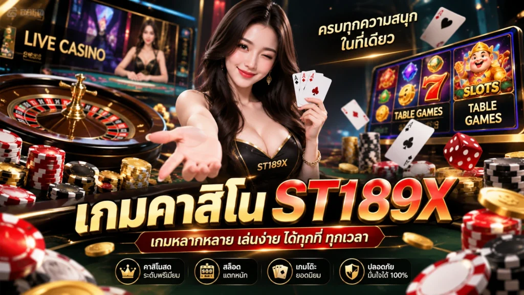 เกมคาสิโน ST189X