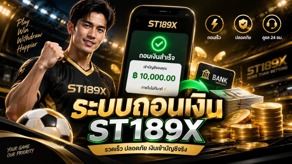 ระบบถอนเงิน ST189X