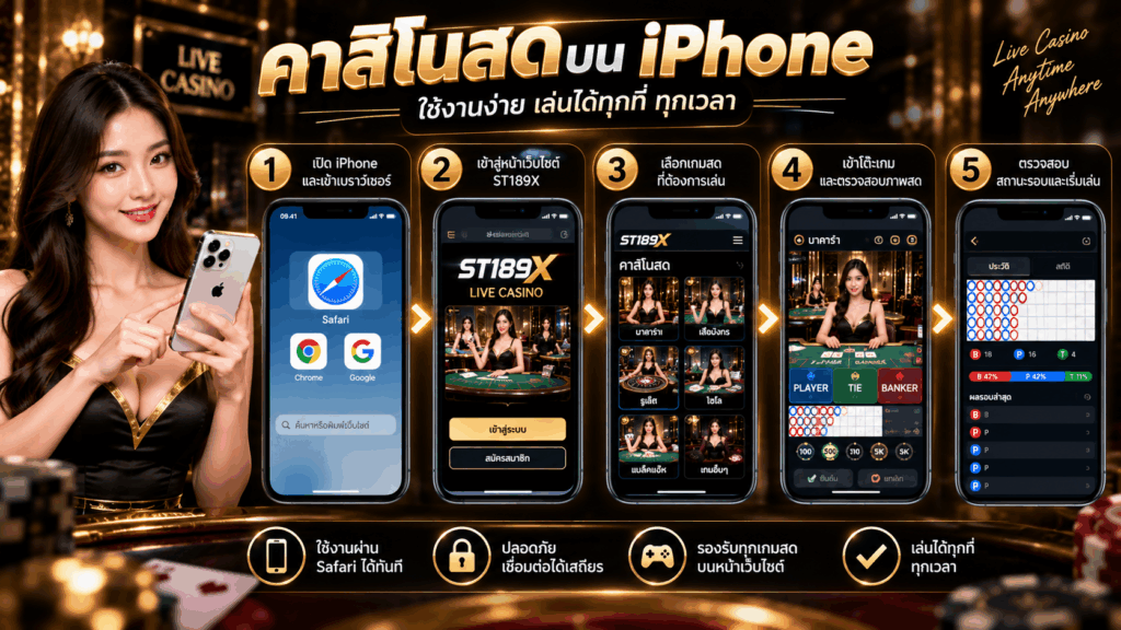 ST189X คาสิโนสดมือถือ