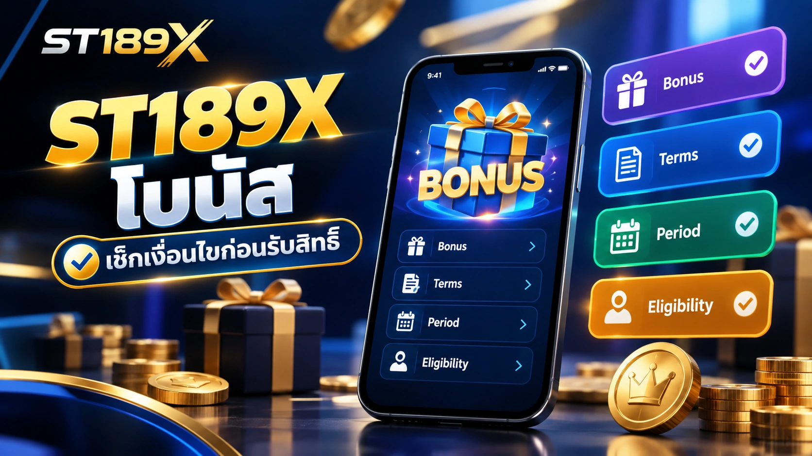 ST189X โบนัส