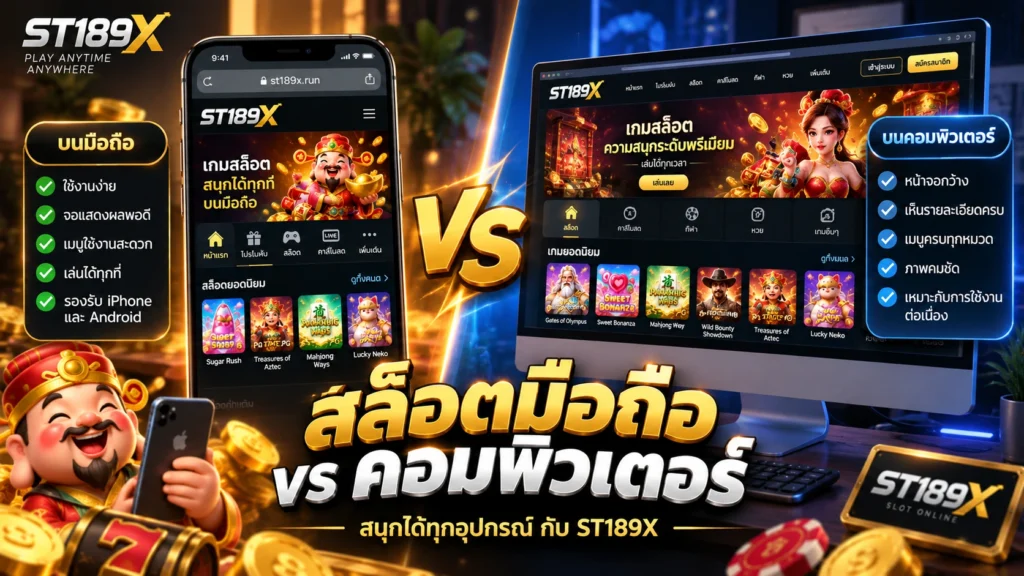 ST189X สล็อตมือถือ