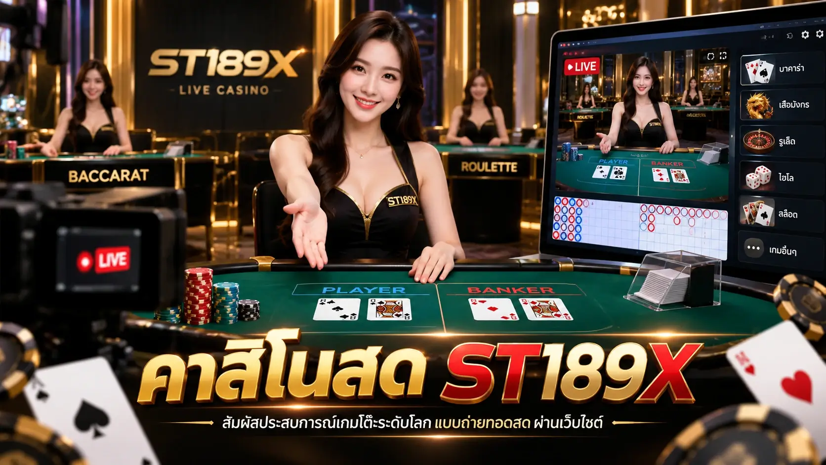 คาสิโนสด ST189X